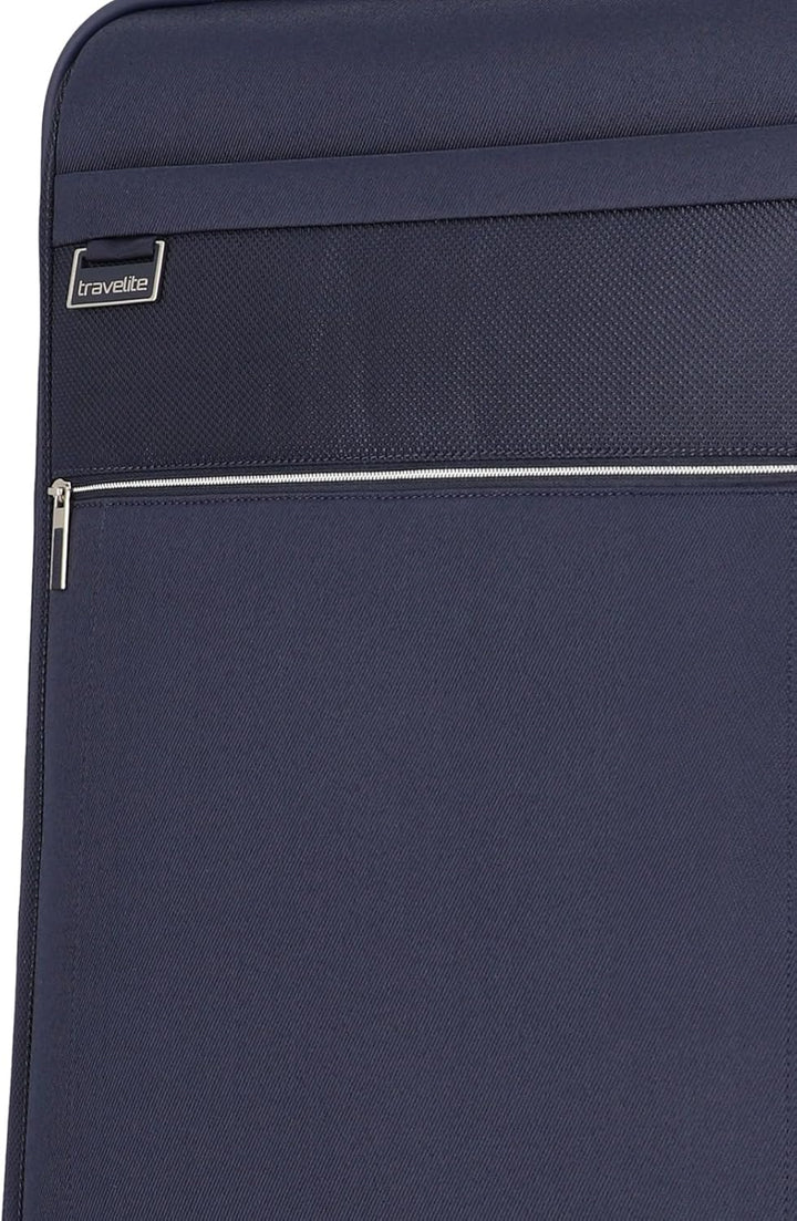travelite MIIGO 4W Trolley M, exp., Navy/Outerspace, Marineblau/Aussenraum, Talla única, Koffer