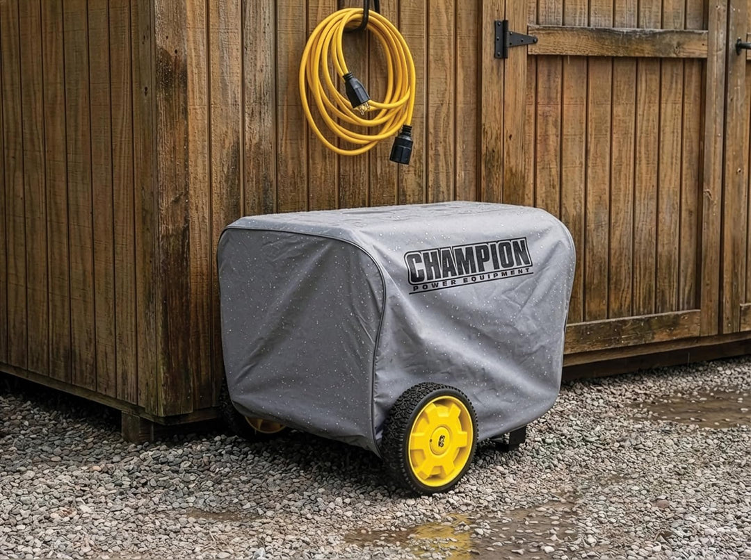 Champion Wetterfeste Aufbewahrungsabdeckung für tragbare Generatoren mit 2800-4750 Watt Tragbar + 28