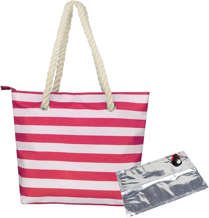 Weintasche mit Getränkespender, auslaufsicher, isoliert, Weinspender, Handtasche mit Weinblasentasch