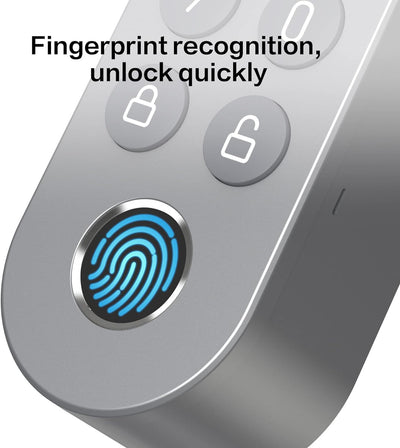 Lockin Smart Fingerprint Keypad Pro, IPX5 Wasserdicht, Schlüssellos, Biometrisch, Zugangskontrolle,