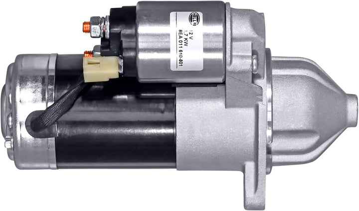HELLA - Starter/Anlasser - 12V - 1.7kW - für u.a. Hyundai Getz (TB) - 8EA 011 610-801