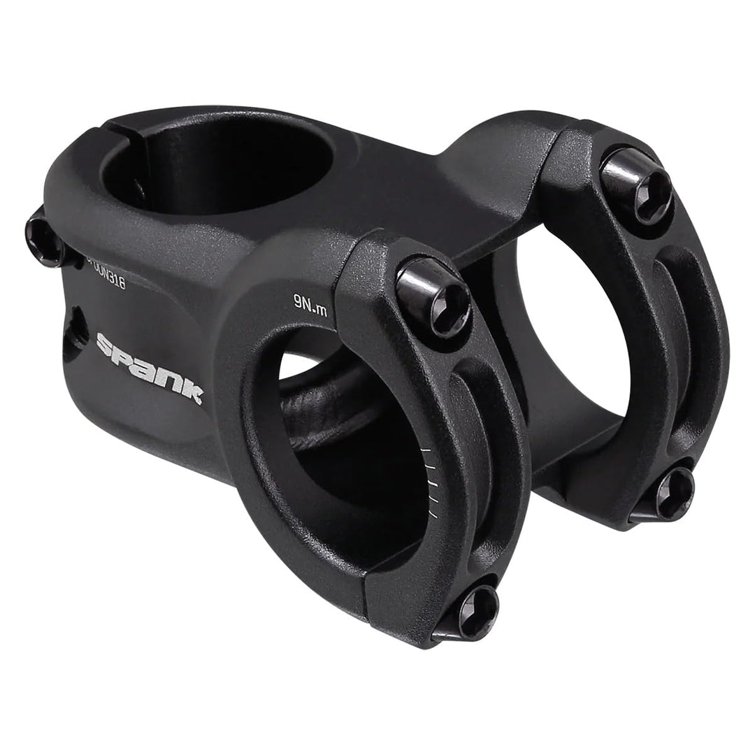 Spank Spoon + 318 Stem Schwarz 43 mm, Schwarz 43 mm