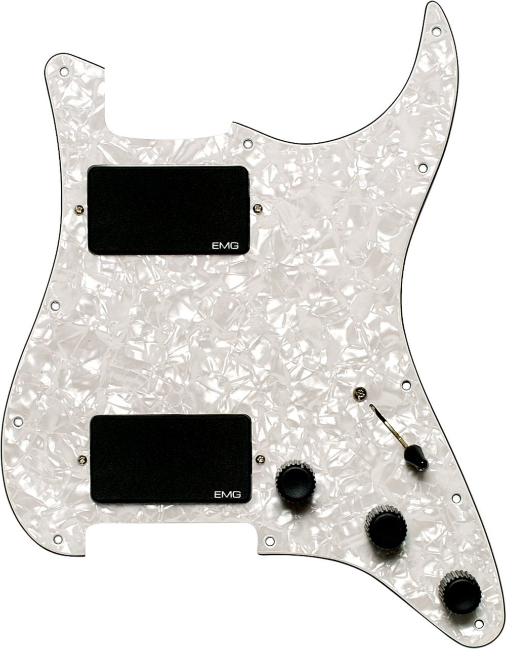 EMG KH 21 Kirk Hammett Set perloid Pickguard weiss