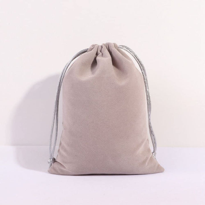 5Pcs 30cm*40cm Tunnelzug Schmuck Beutel Geschenksäckchen Gross Schmuckbeutel Samtbeutel mit Kordelzu
