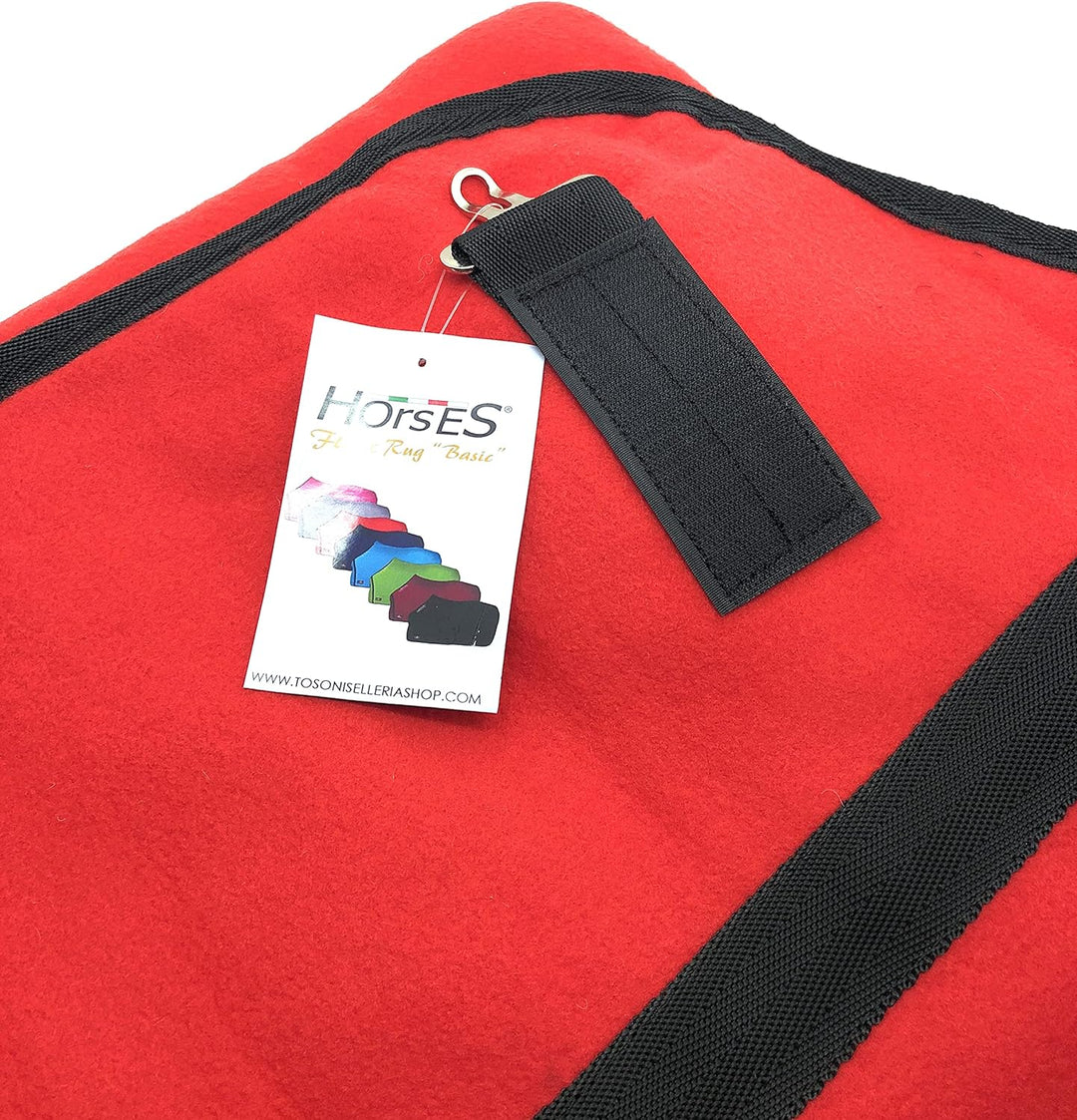 Horses, Fleece Pferdedecke, Basismodell, weich und bequem, ideal für Transport und Feierabend, Gröss