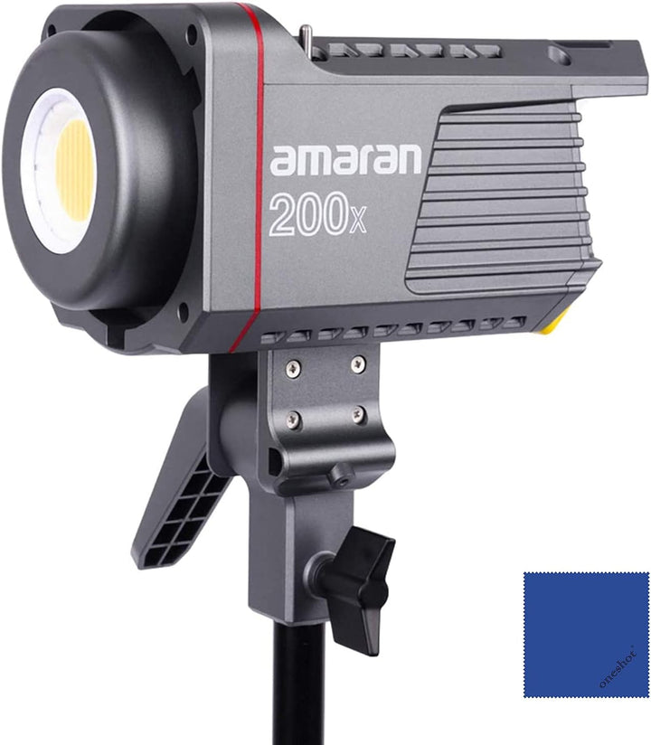 Aputure Amaran 200x LED Videolicht Aufnahmelicht Leicht Kompakt 200W 2700-6500k Zweifarbig Dimmbar C
