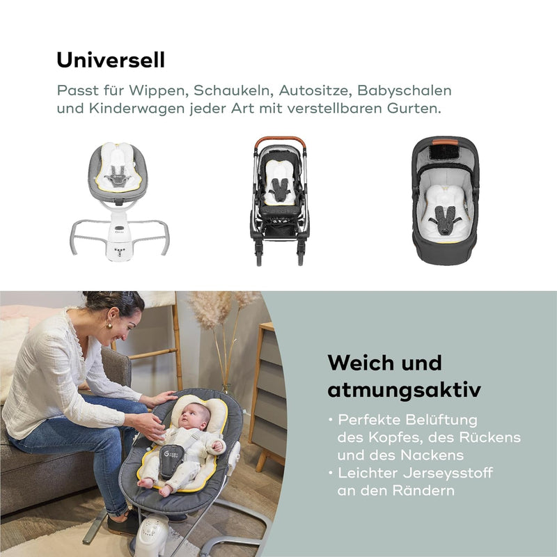 Babymoov Cosymorpho Fresh Sitzverkleinerer, universell einsetzbar in Kinderwagen, Autositzen, Babywi