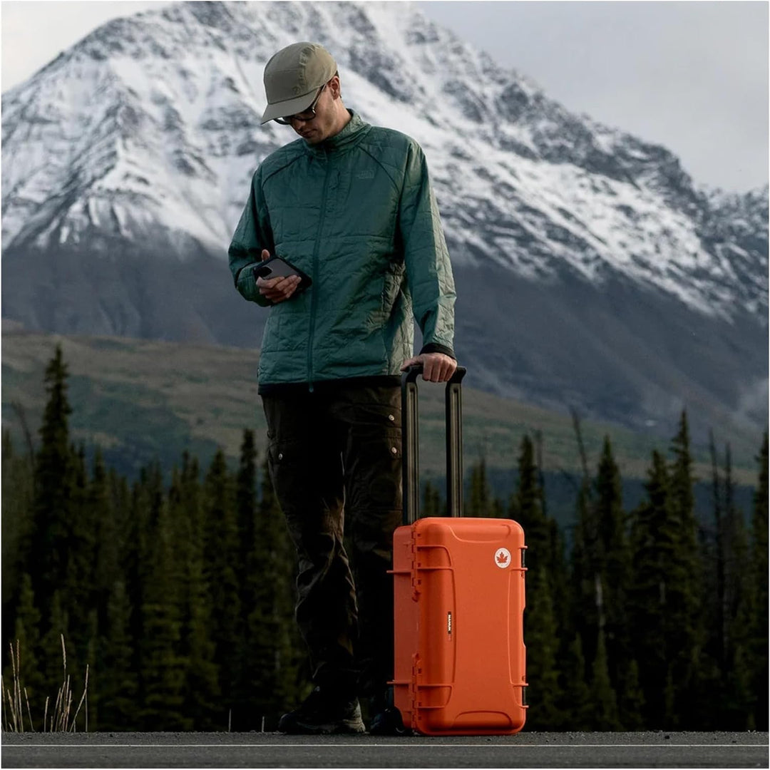 Nanuk 935 Wasserdichter Hartschalenkoffer Mit Gepolsterten Trennwänden - Orange Einheitsgrösse Orang