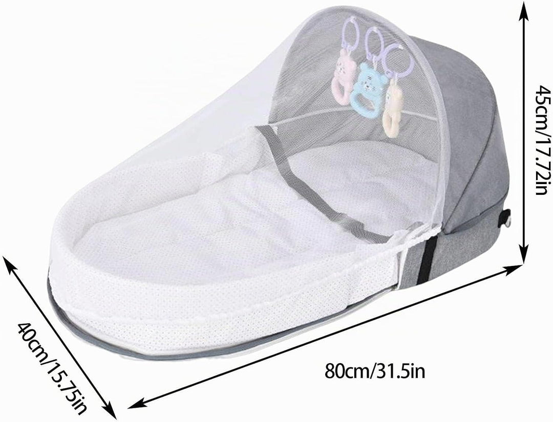 Baby Reisebett, Faltbare Wiege Für Das Bett Bionic, Portable Reisebettzelt Für Babys, Mit Moskitohau