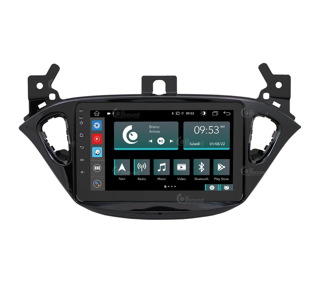 Personalisiertes Autoradio für Opel Corsa E Android GPS Bluetooth WiFi USB DAB+ Touchscreen 8" 8core