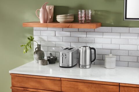 KitchenAid Toaster für 2 Scheiben - Retro Design Toast Machine - 7 verschiedene Funktionen - Edelsth
