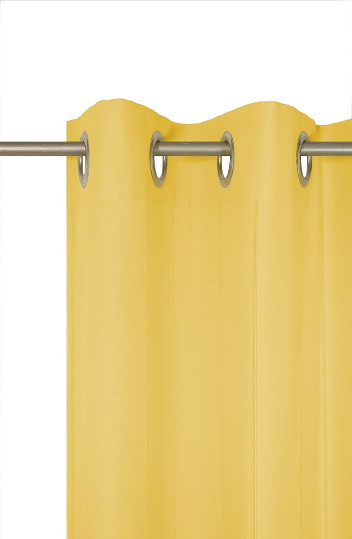 Wirth Fertigschal Felsted mit Ösen, Polyester, Gelb, 150 x 132 cm Gelb 150 x 132 cm, Gelb 150 x 132