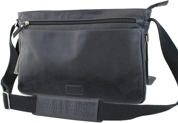 Gérard Henon , Damen Henkeltasche Braun, Braun
