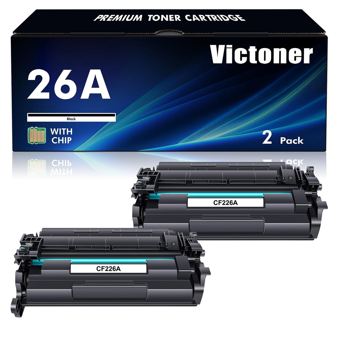 VICTONER 26A CF226A Tonerkartusche Kompatibel für HP 26X CF226X Laserjet Pro MFP M426fdw M426fdn M42