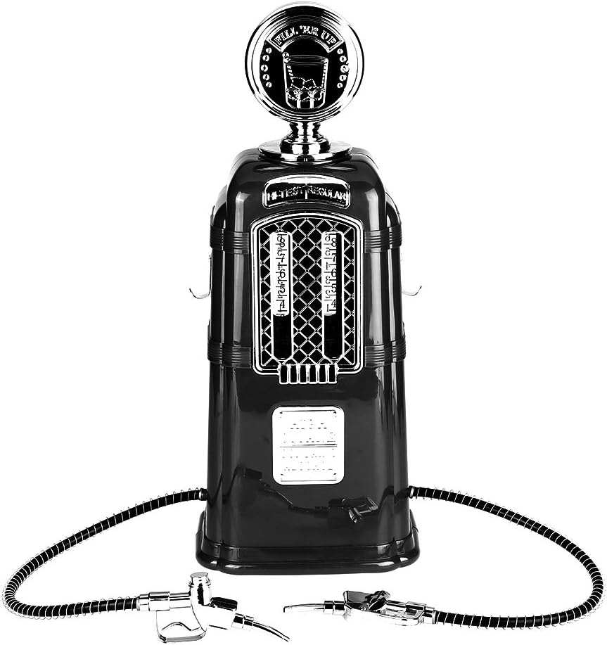 Tragbarer Bierspender, 1000 Cc Doppelkanonen-Weingetränkepumpe für Bier, Soda, Cider, Kombucha und C