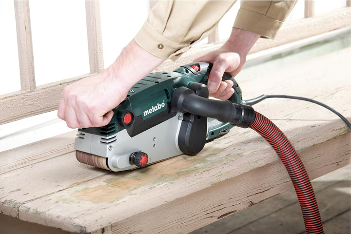 Metabo Bandschleifer BAE 75 (600375000) Karton; mit Maschinenständer, Drehmoment: 12 Nm, Schleifband