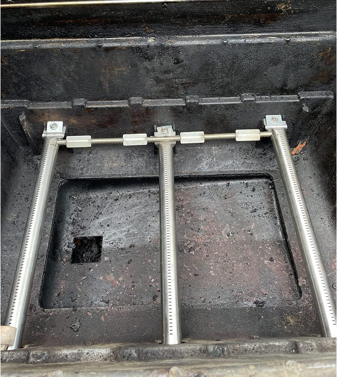69787 45,3CM Brenner für Weber Spirit I & II 310 320 Serie, Spirit LX 310 Serie (mit vorderen Brenne