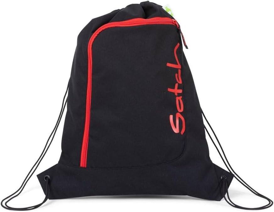 Satch Pack Schulrucksack Set 3tlg. inkl. Schlamperbox und Sportbeutel (Fire Phantom), Fire Phantom