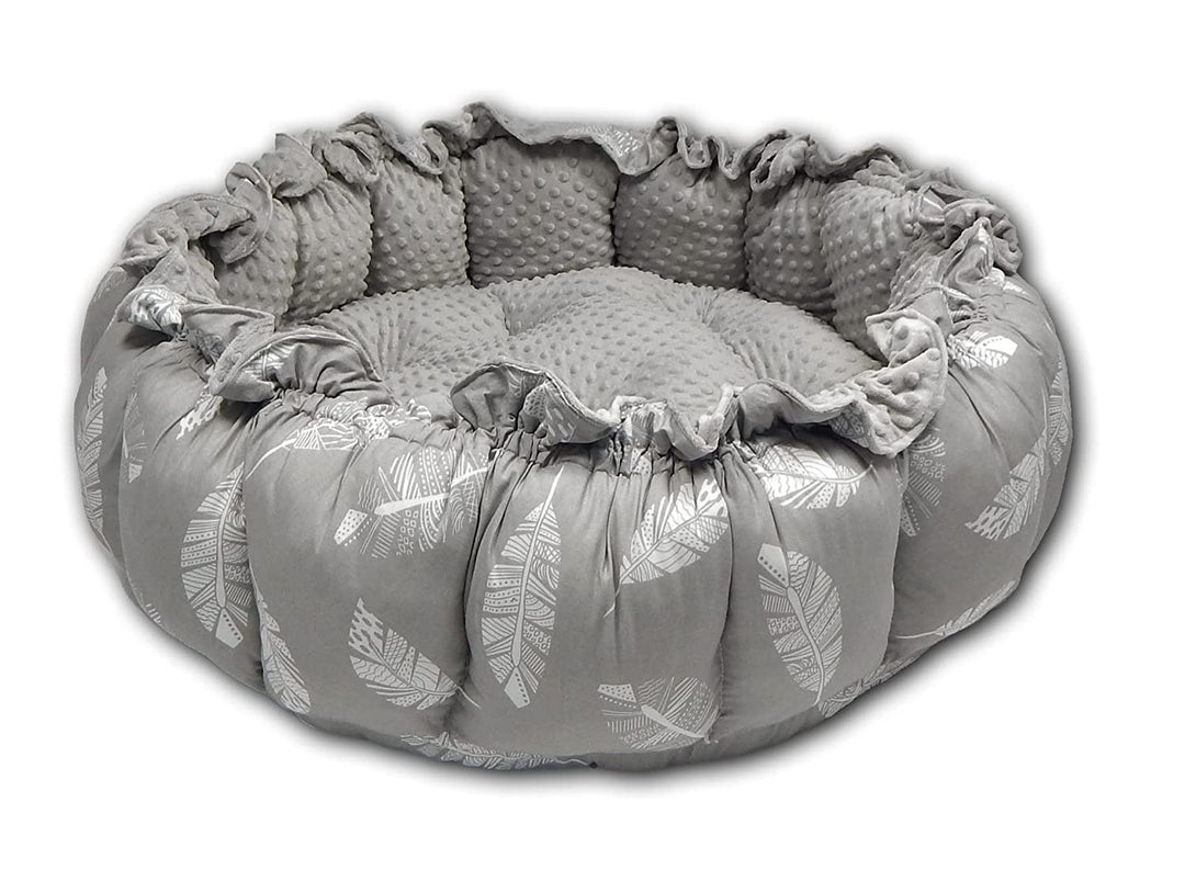 LOOLAY ENGELSNEST Kingsize XXL BABYNEST Nestchen-Ø 90cm Krabbledecke-Ø 155cm 2seitig Babynestchen Ba