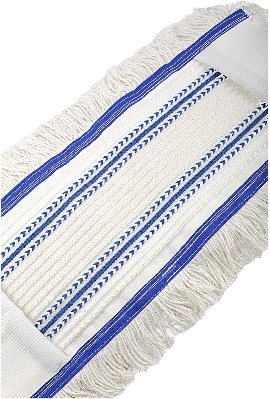 Baumwoll Wischmopp 50 cm mit Mikrofaser Ersatz für Mop Klapphalter - Wischmoppbezug , für Versiegelu