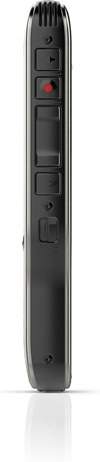 Philips DPM6700 Komplett-Set für Autor und Assistenz, enthält Diktiergerät Aufnahmegerät DPM6000, Fu