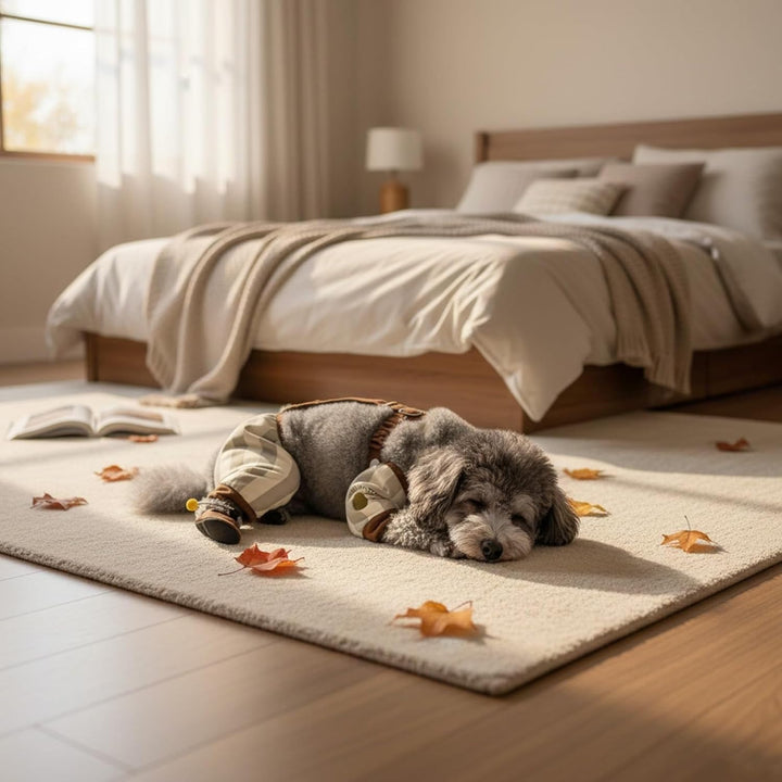 Hunde Stiefel, Wasserdicht,Hunderegenstiefel Mit Hosenträgern, Schmutzabweisende Hundehosen Für Drau