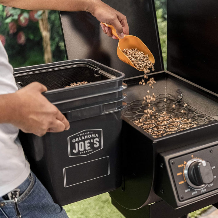 Oklahoma Joe's 5159038W01 Pellet-Eimer-Set, Schwarz, Pellet-Eimer-Set