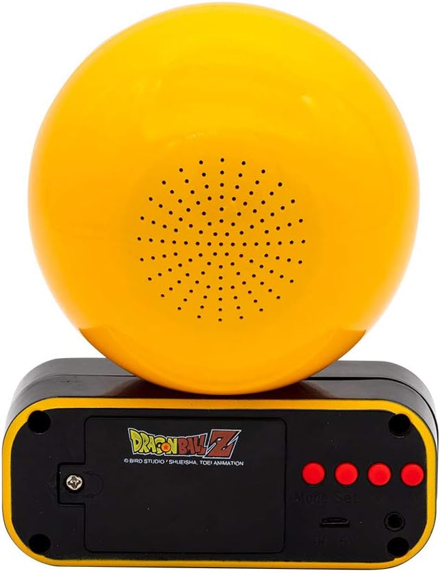 TEKNOFUN Dragon Ball Z Wecker und Lautsprecher, Orange, 42