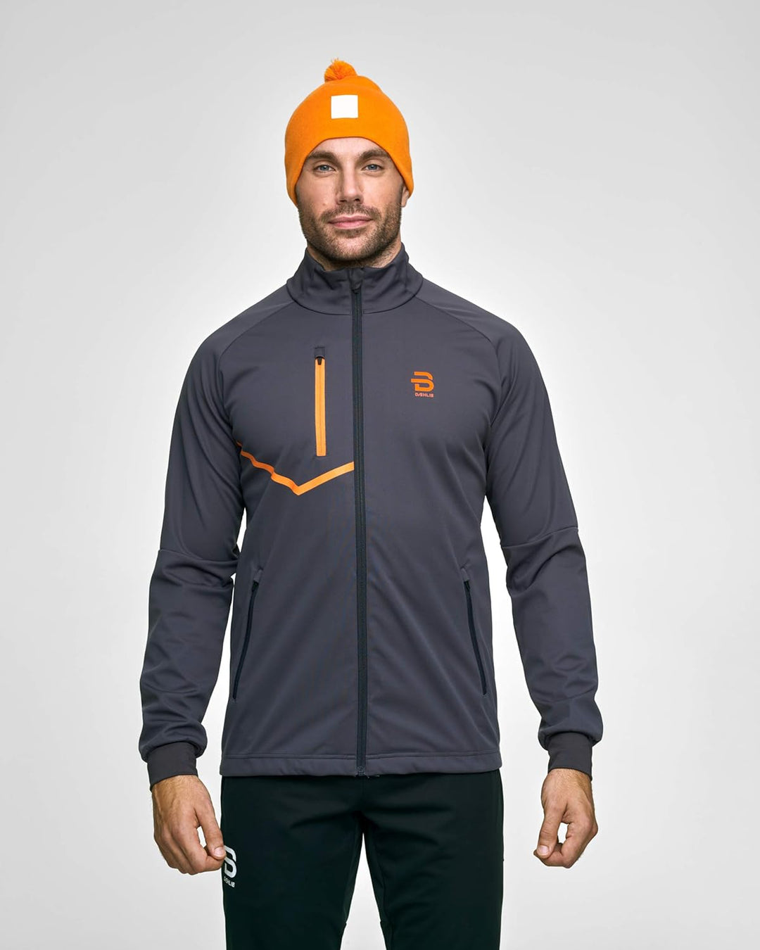 B DÆHLIE Daehlie Men's Kikut Jacket - Softshell Ski Coat, Turkish Sea nine iron XL, nine iron XL