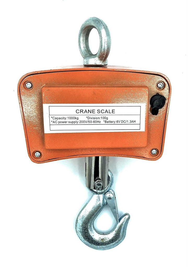 TEMPO DI SALDI Professionelle industrielle digitale Waage mit Haken Dynamometer Feder 1000 kg