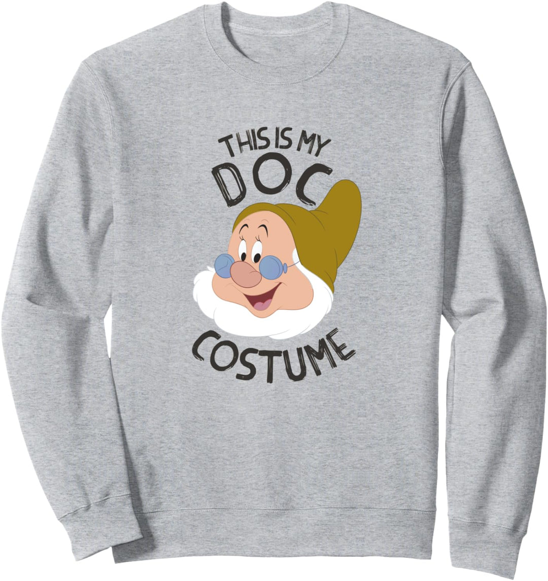 Disney Snow White This Is My Doc Costume Halloween Sweatshirt