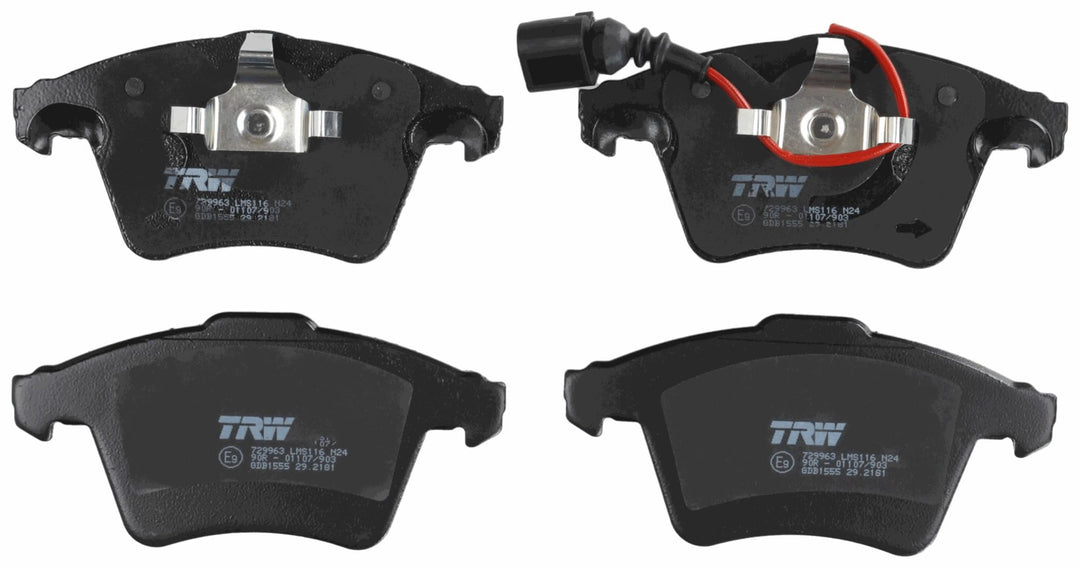 TRW GDB1555 Bremsbelag - (4-teilig)