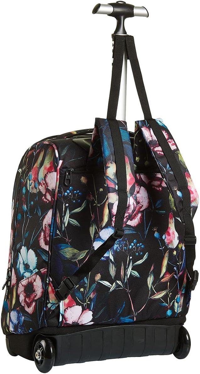 Invicta TROLLEY, 2 in 1, Schulranzen mit Rollen, Rucksack mit Trolleyfunktion für Schule, Reisen, Mä