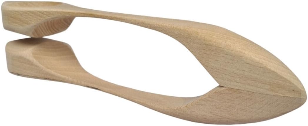 Musiklöffel aus Holz – Handgefertigt & zusammenhängend – ca. 26cm – grosses Modell aus Buchenholz –