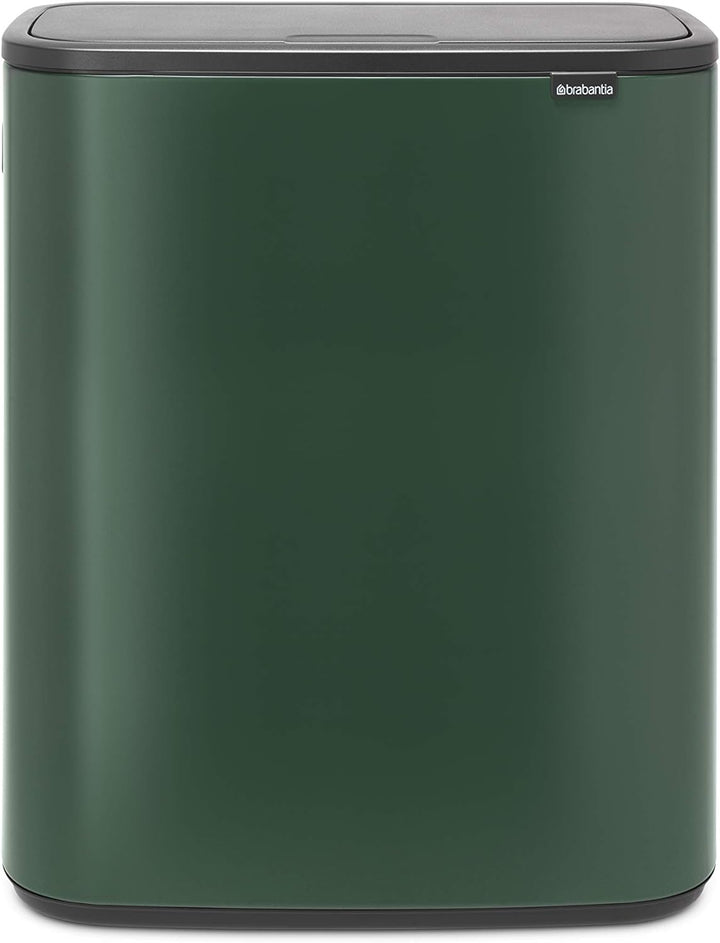 Brabantia Touch Bin, Pine Green, 60L 1 Inneneimer (60L) Pine Green, 1 Inneneimer (60L) Pine Green
