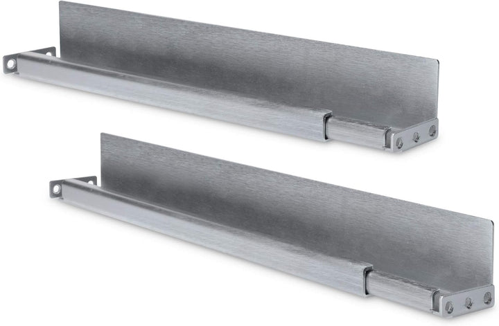 DIGITUS 1HE Gleitschienen für 19" Netzwerkschränke, Variabele Tiefe von 35 bis 60 cm, L-Profil, 2mm