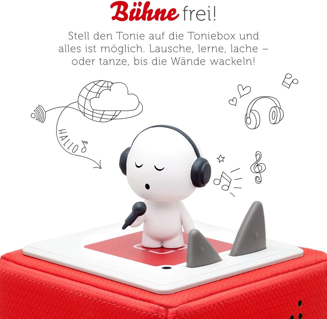 tonies Hörfiguren für Toniebox, Minimusiker – Lieder Kinderlieder für Kinder ab 3 Jahren, Spielzeit