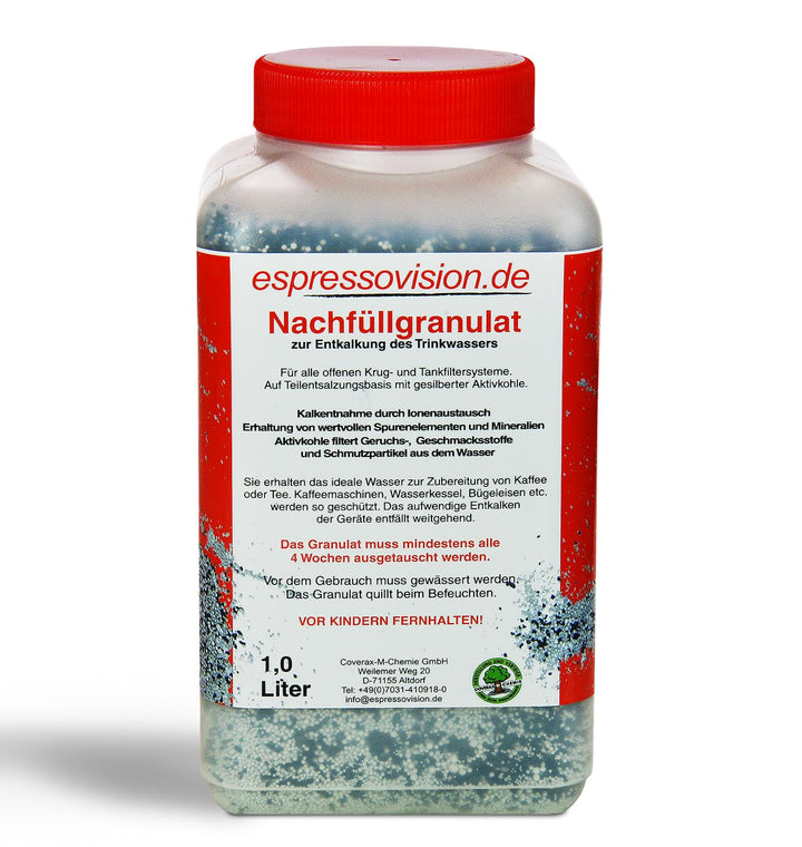 1 Liter Nachfüllgranulat - Wasserfilter Granulat für nachfüllbare Kartuschen I Füllgranulat / Filter