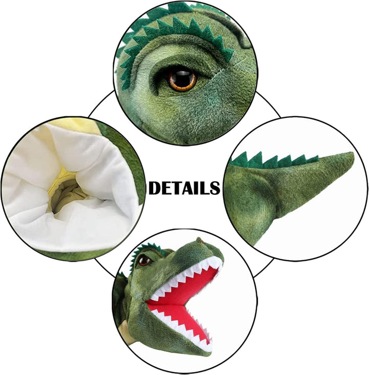 Dinosaurier Handpuppen Dinosaurier Spielzeug, Dinosaurier Puppen für Kinder, Dinosaurier Kuscheltier
