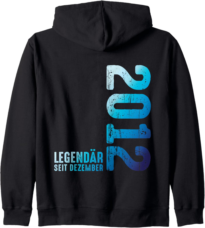 Limited Edition Dezember 2012 Legendär Seit Dezember 2012 Kapuzenjacke