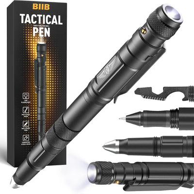 BIIB Geschenke für Männer, Multitool Pen mit LED, Gadgets für Männer Geschenke Weihnachten, Weihnach
