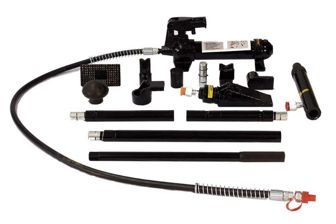 Hydraulischer Karosserie Ausbeulsatz 4T Richtsatz Karosseriepresse Werkzeug Set, PP4A