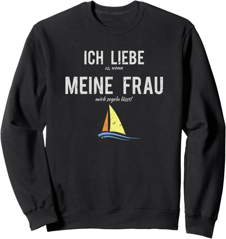 Kapitän TShirt Männer Segeln Regatta Geschenk Lustiges Shirt Sweatshirt