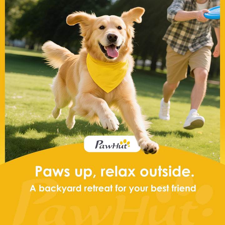 PawHut Hunde-Agility-Trainingsgeräte, Hund Agility Set, 4-teilges Agilityset für ältere Hunde, Hunde
