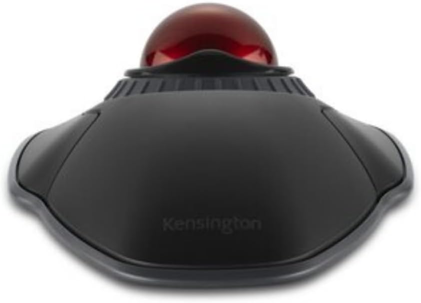 Kensington Orbit kabelloser Trackball mit Scrollring, professionelle Maus mit Bluetooth, (2,4 GHz ka