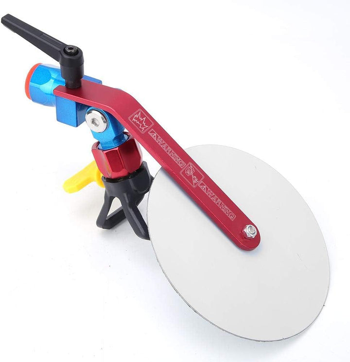 Spray Guide Zubehörwerkzeug Universal Paint Baffle Einstellbare Spritzführung mit G7/8-Zoll-Anschlus