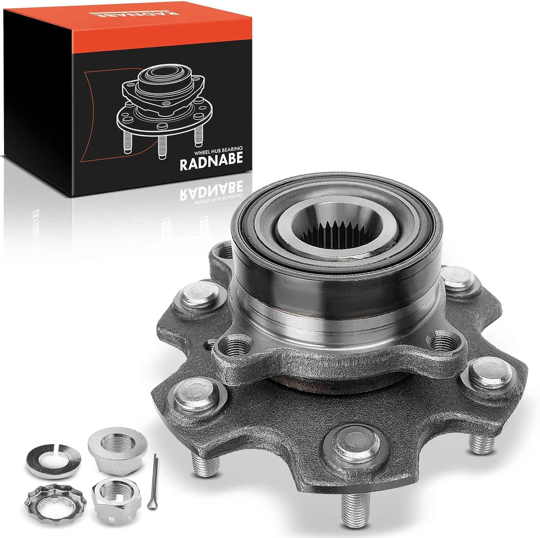 Frankberg 1x Radnabe Radlagersatz Vorderachse für Pajero III V6 W V7 W Pajero IV V8 W V9 W Pajero IV