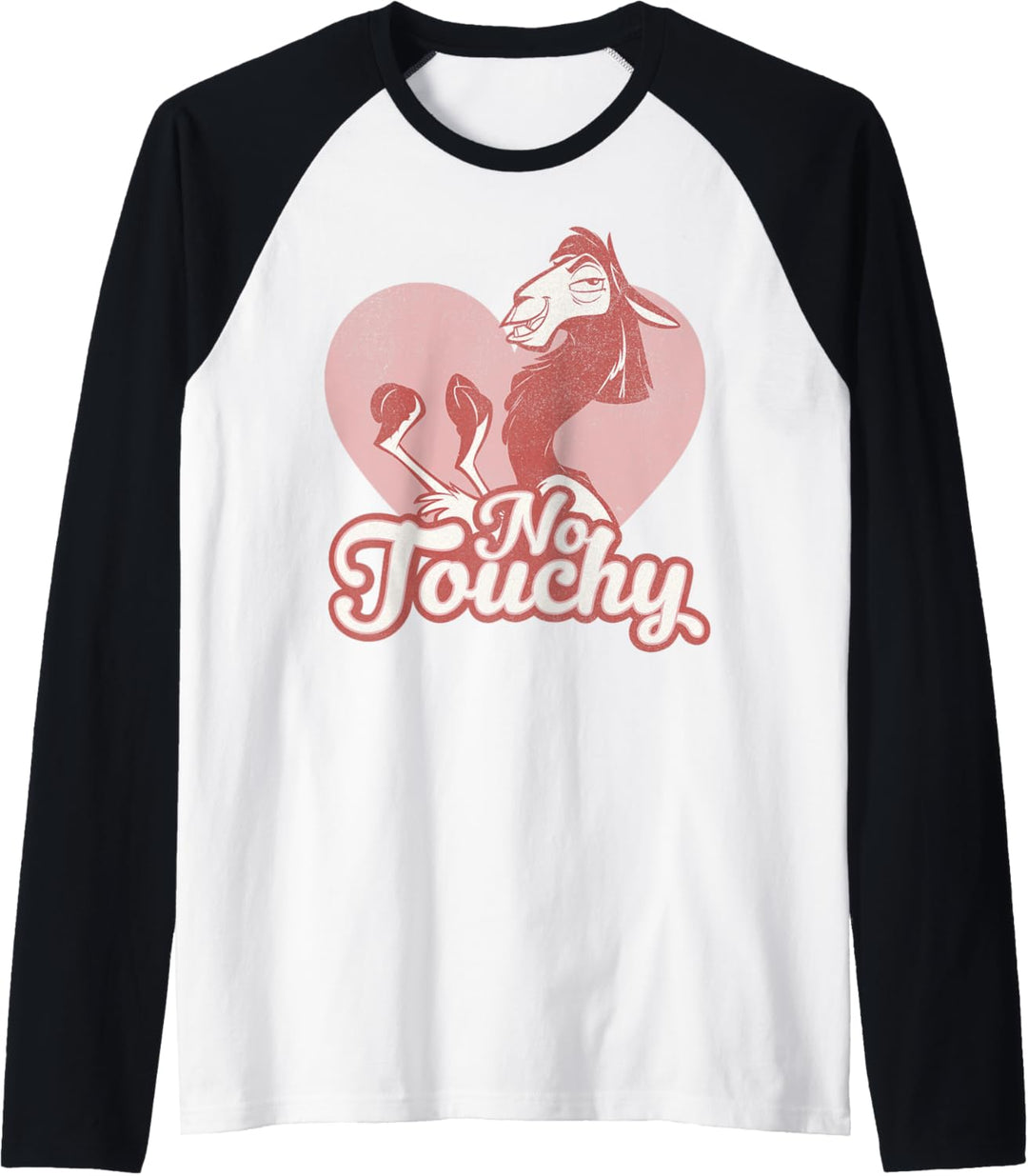 Disney Emperor's New Groove Kuzco No Touchy Raglan