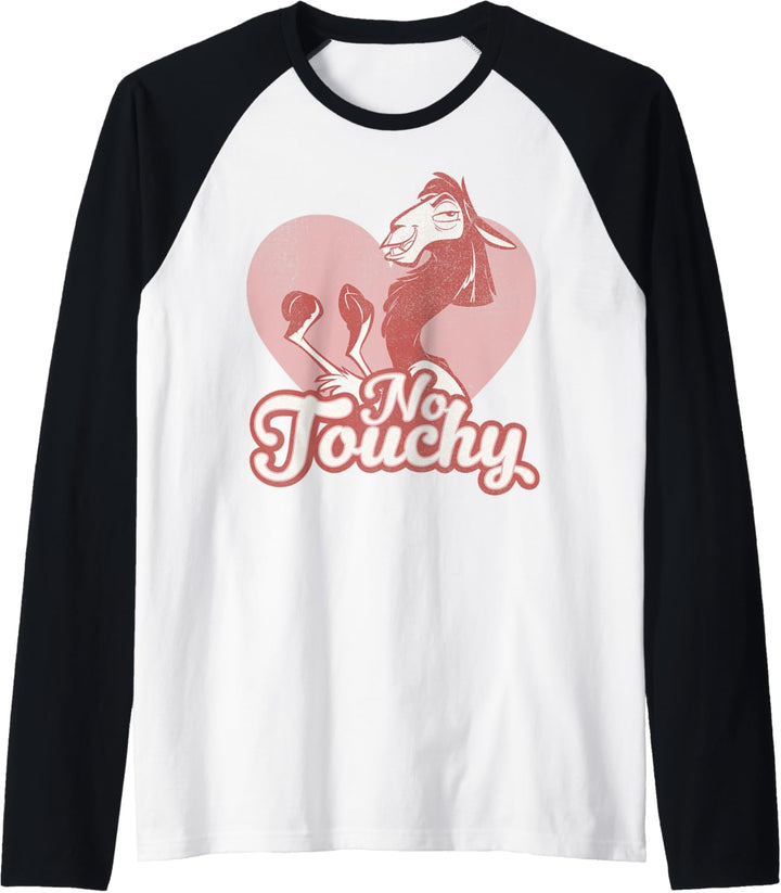 Disney Emperor's New Groove Kuzco No Touchy Raglan