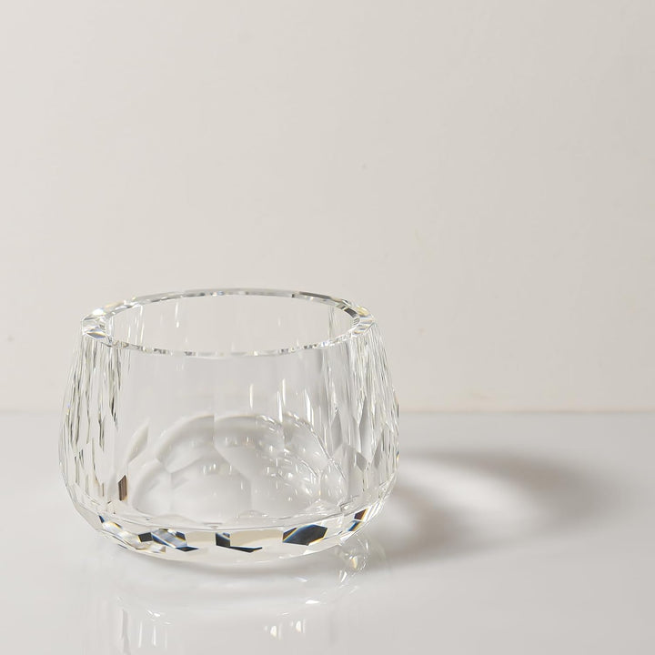 Dekoratives Kristalllagerbox, Eleganter Glas-Süssigkeitenschale für Schmuck, Ringe, Süssigkeiten & k